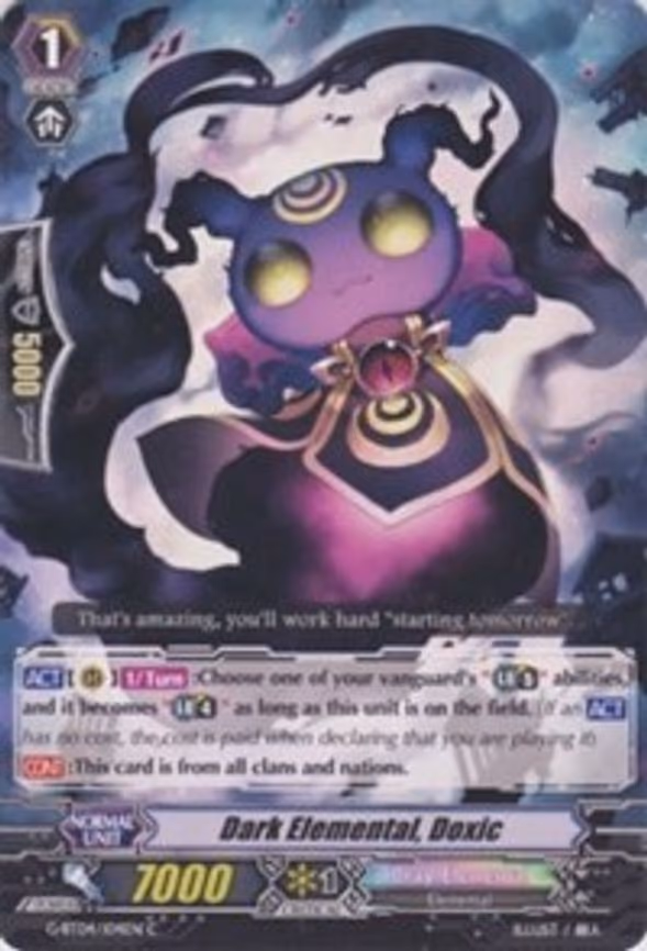 Dark Elemental, Doxic