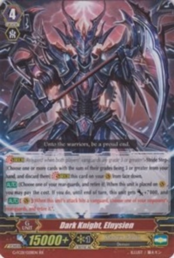 Dark Knight, Efnysien