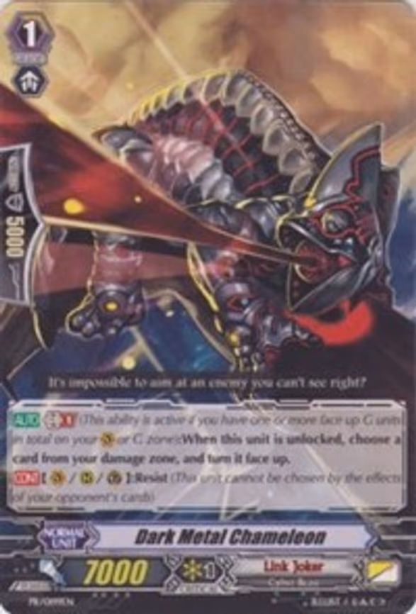 Dark Metal Chameleon