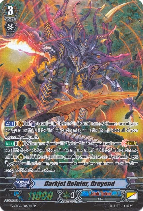 Darkjet Deletor, Greyend