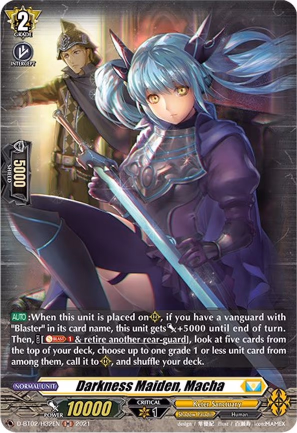 Darkness Maiden, Macha (Holo) - H (D-BT02/H32EN)