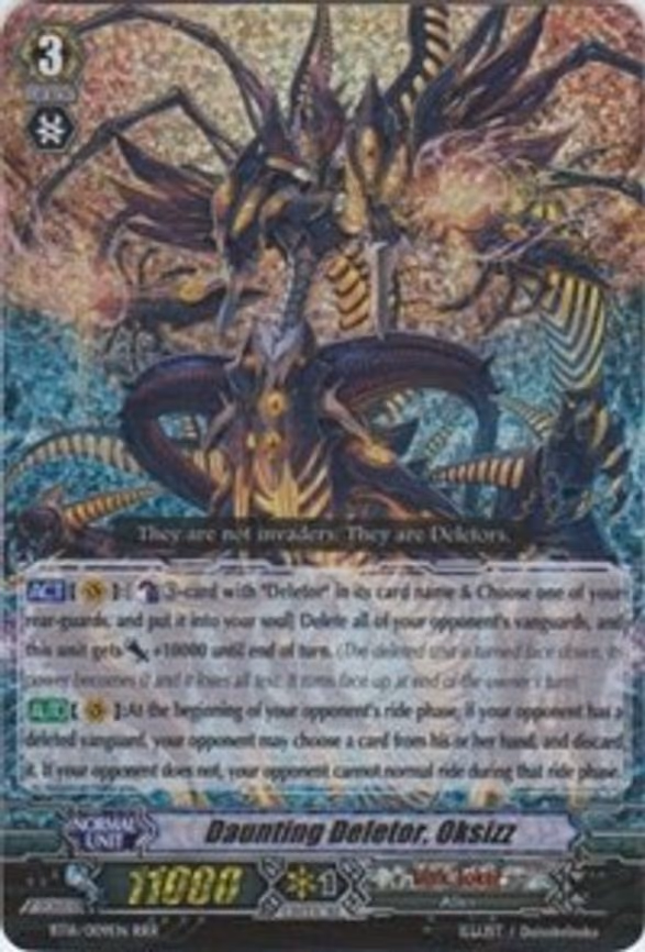 Daunting Deletor, Oksizz - RRR (BT16/009EN)