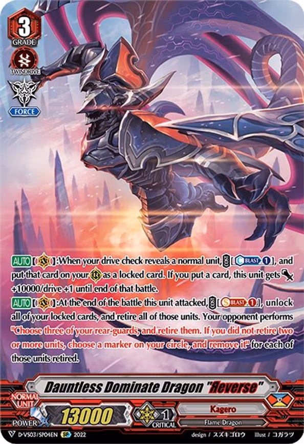 Dauntless Dominate Dragon "Reverse"