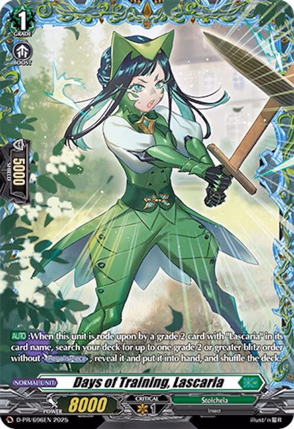 Days of Training, Lascaria