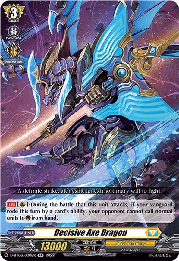 Decisive Axe Dragon - RR (D-BT06/030EN)