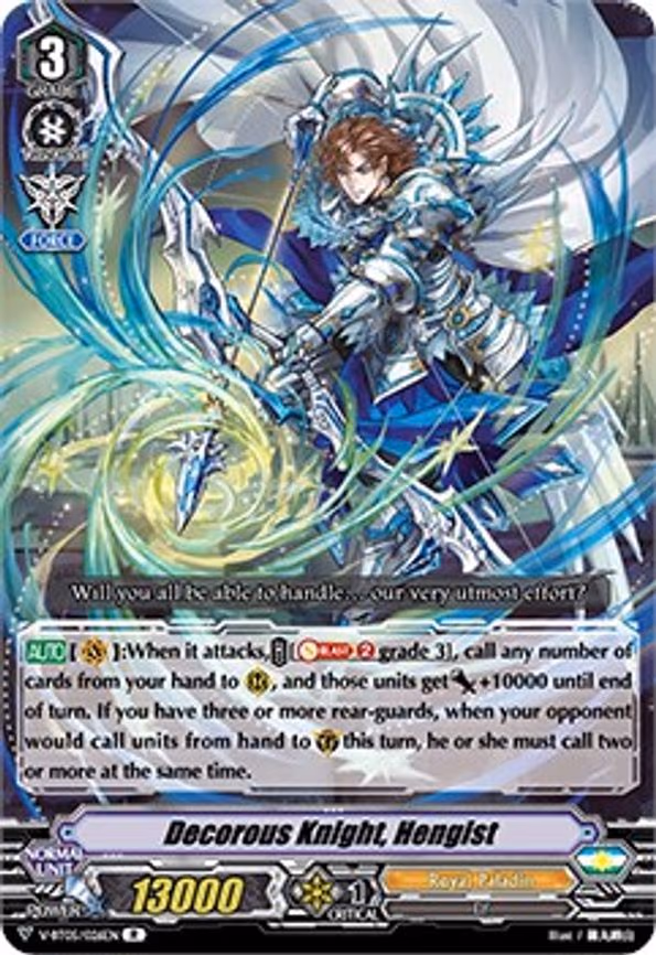 Decorous Knight, Hengist