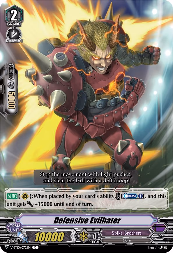 Defensive Evilhater - C (V-BT10/072EN)