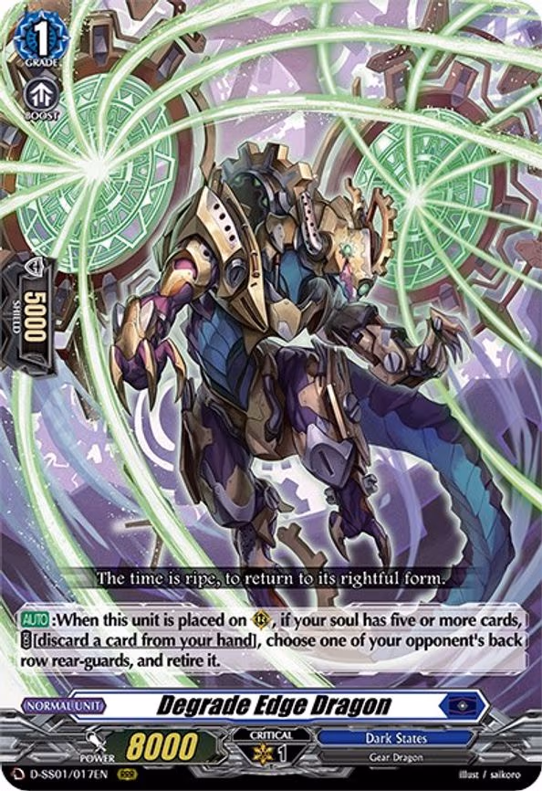 Degrade Edge Dragon - RRR (D-SS01/017EN)