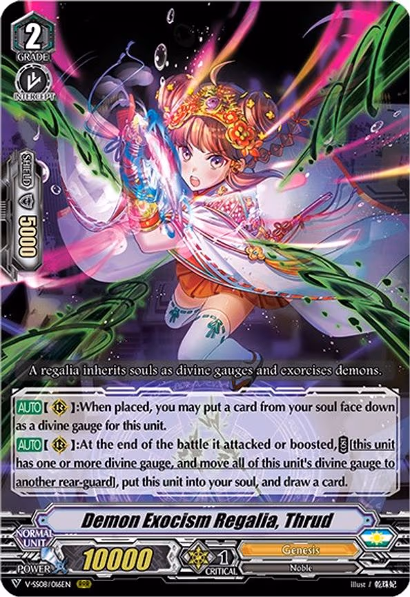 Demon Exorcism Regalia, Thrud - RRR (V-SS08/016EN)