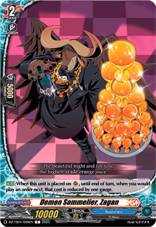 Demon Sommelier, Zagan - C (DZ-TB01/099EN)