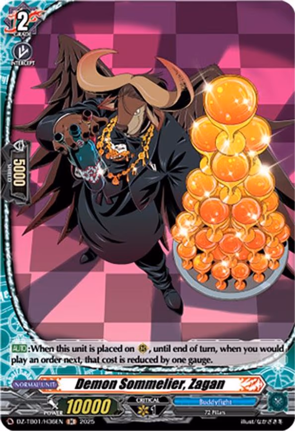 Demon Sommelier, Zagan - H (DZ-TB01/H36EN)