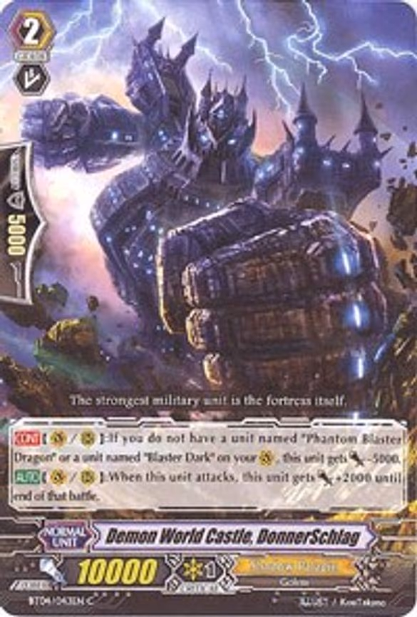 Demon World Castle, DonnerSchlag - C (BT04/043EN)