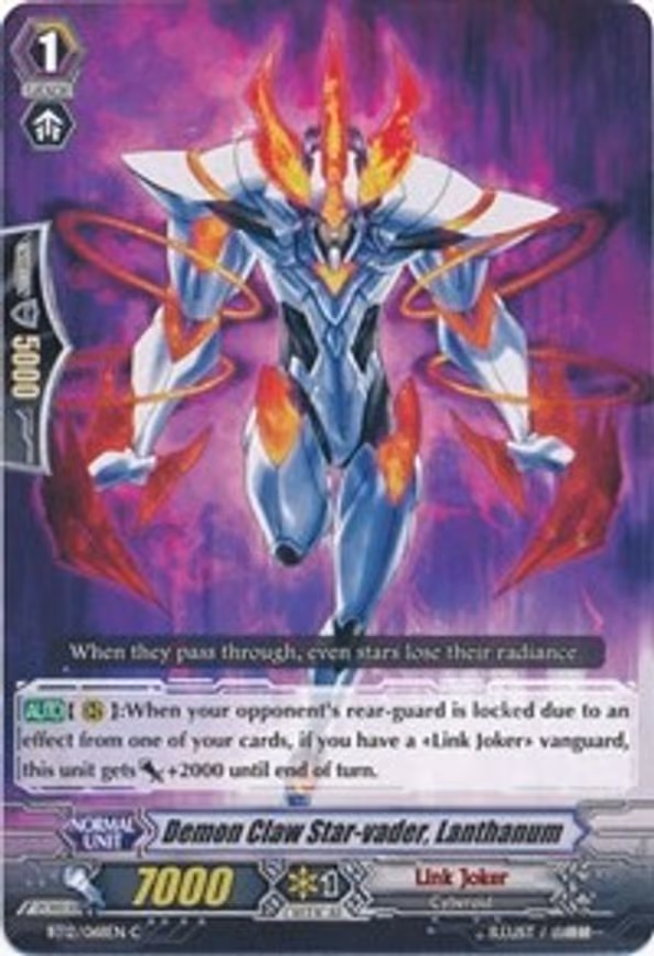 Demonic Claw Star-vader, Lanthanum - C (BT12/068EN)