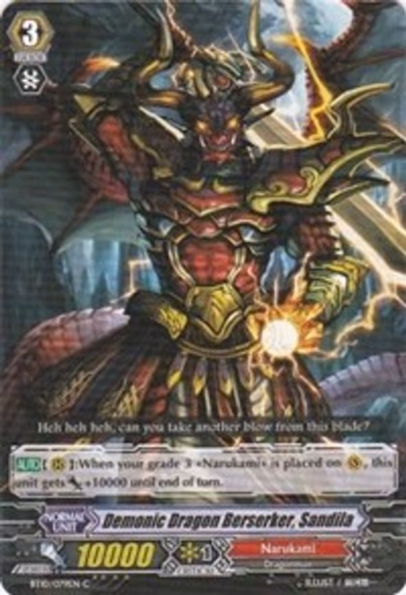 Demonic Dragon Berserker, Sandila - C (BT10/079EN)