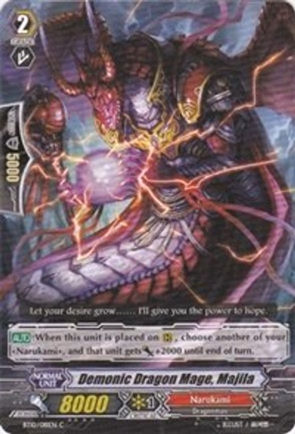 Demonic Dragon Mage, Majila - C (BT10/081EN)