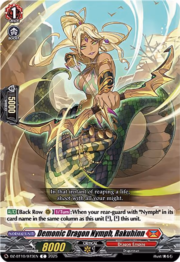 Demonic Dragon Nymph, Rakuhinn - C (DZ-BT10/073EN)