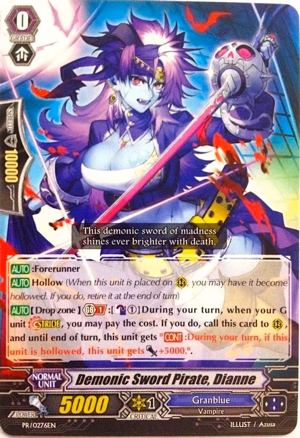 Demonic Sword Pirate, Dianne - PR (PR/0276EN)