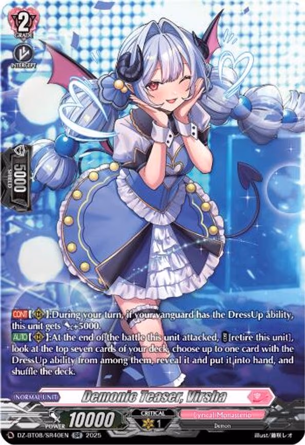 Demonic Teaser, Virsha - SR (DZ-BT08/SR40EN)