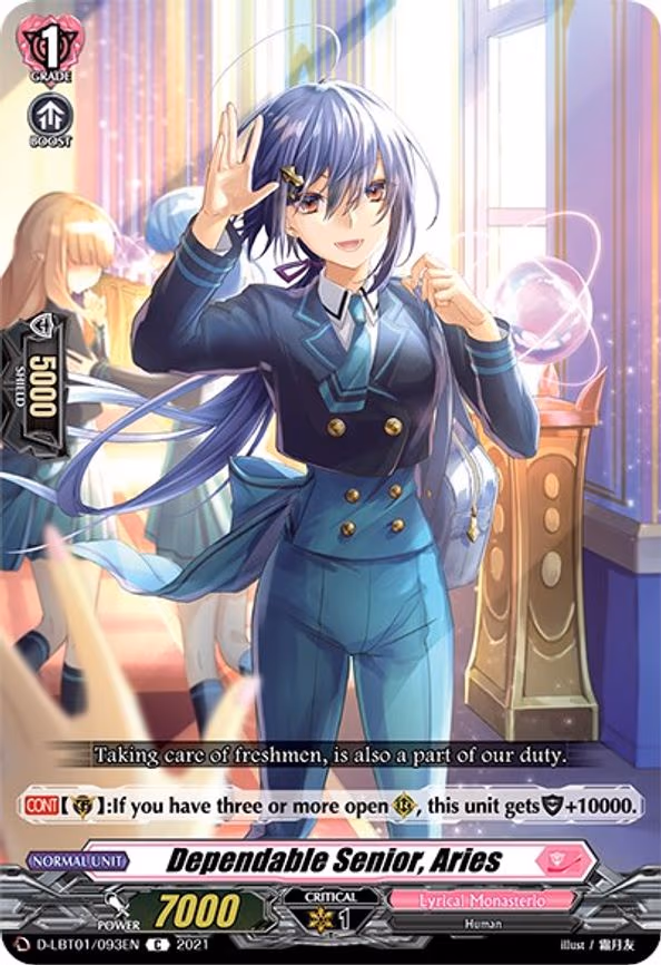 Dependable Senior, Aries - C (D-LBT01/093EN)