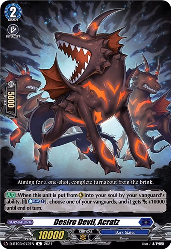 Desire Devil, Acratz - C (D-BT03/072EN)