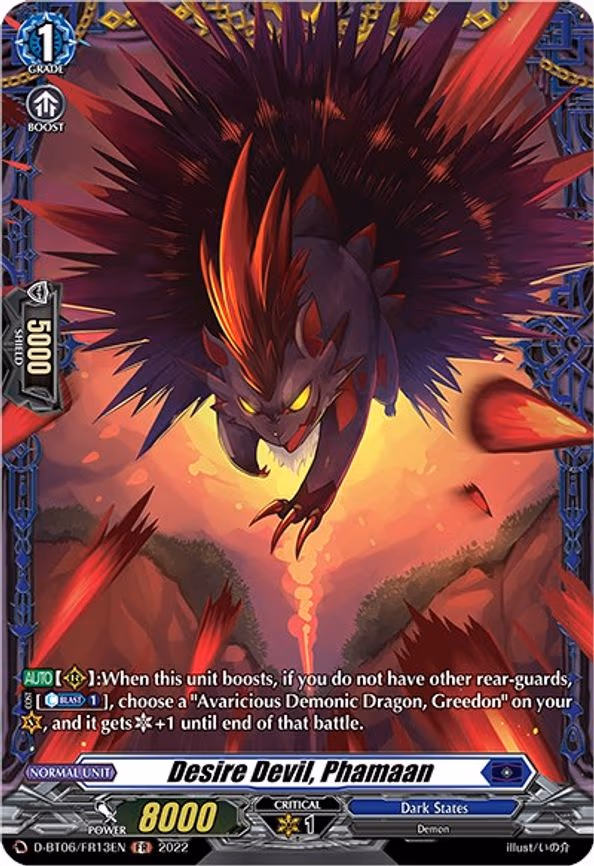 Desire Devil, Phamaan - FR (D-BT06/FR13EN)