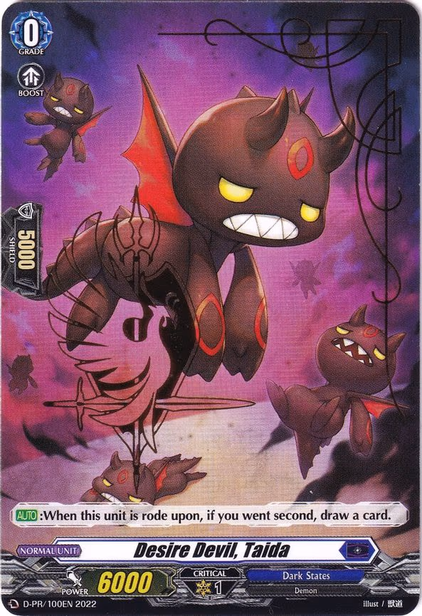 Desire Devil, Taida - PR (D-PR/100EN 2022)