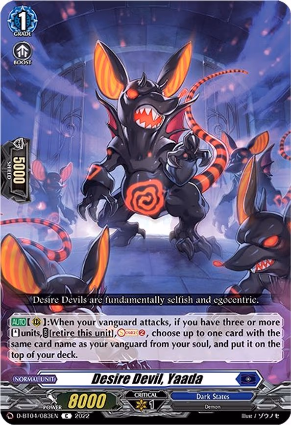 Desire Devil, Yaada - C (D-BT04/083EN)