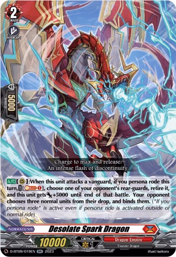 Desolate Spark Dragon - RR (D-BT09/019EN)