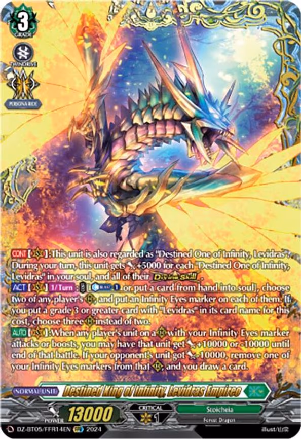 Destined King of Infinity, Levidras Empireo - FFR (DZ-BT05/FFR14EN)