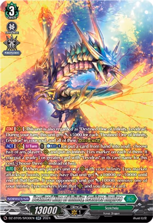 Destined King of Infinity, Levidras Empireo - SR (DZ-BT05/SR30EN)