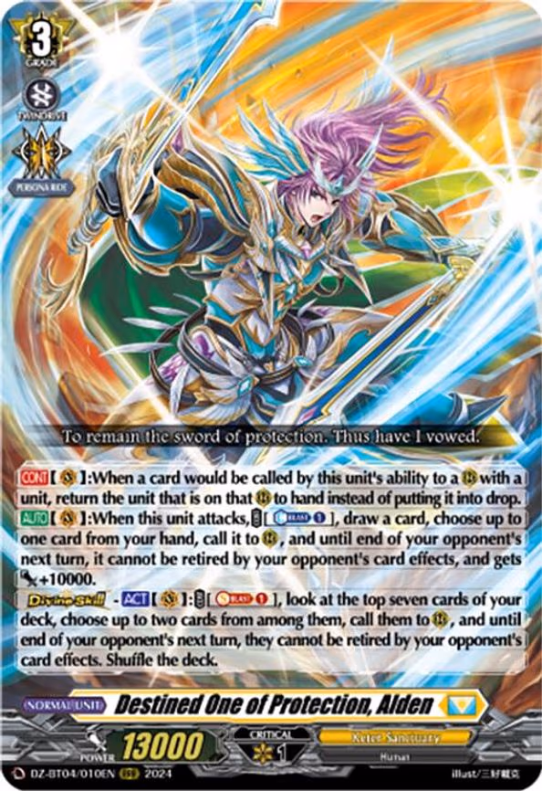 Destined One of Protection, Alden - RRR (DZ-BT04/010EN)