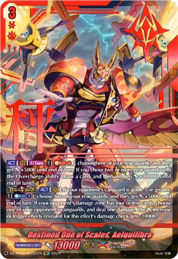 Destined One of Scales, Aelquilibra - SEC (DZ-BT04/SEC01EN)
