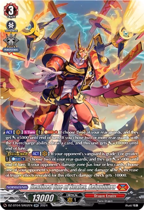 Destined One of Scales, Aelquilibra - SR (DZ-BT04/SR02EN)