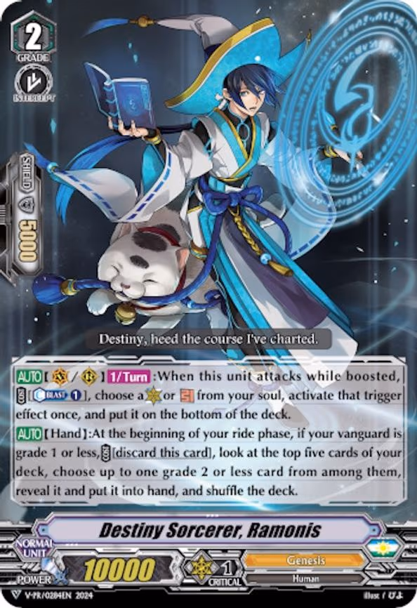 Destiny Sorcerer, Ramonis - PR (V-PR/0284EN)