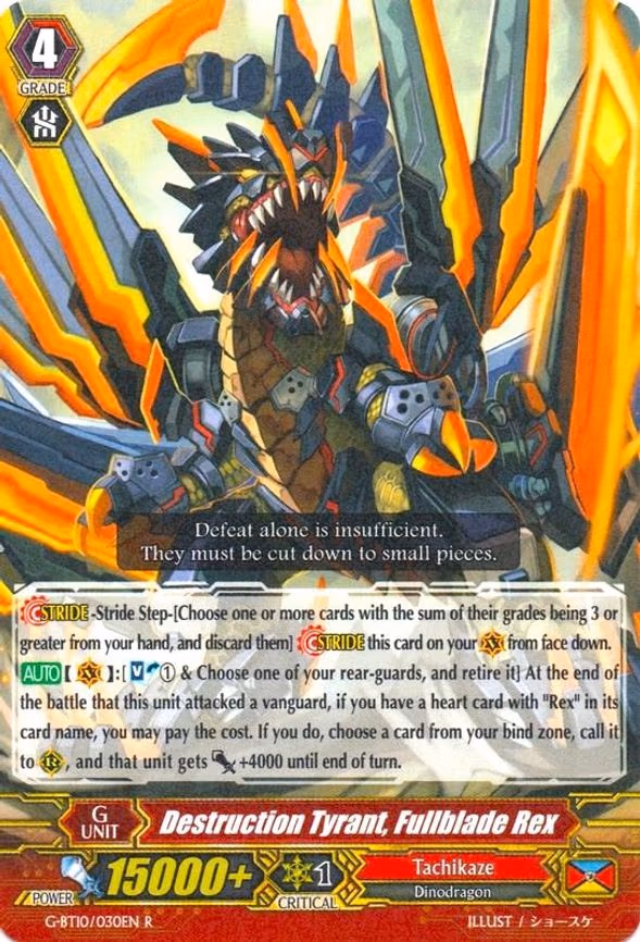 Destruction Tyrant, Fullblade Rex