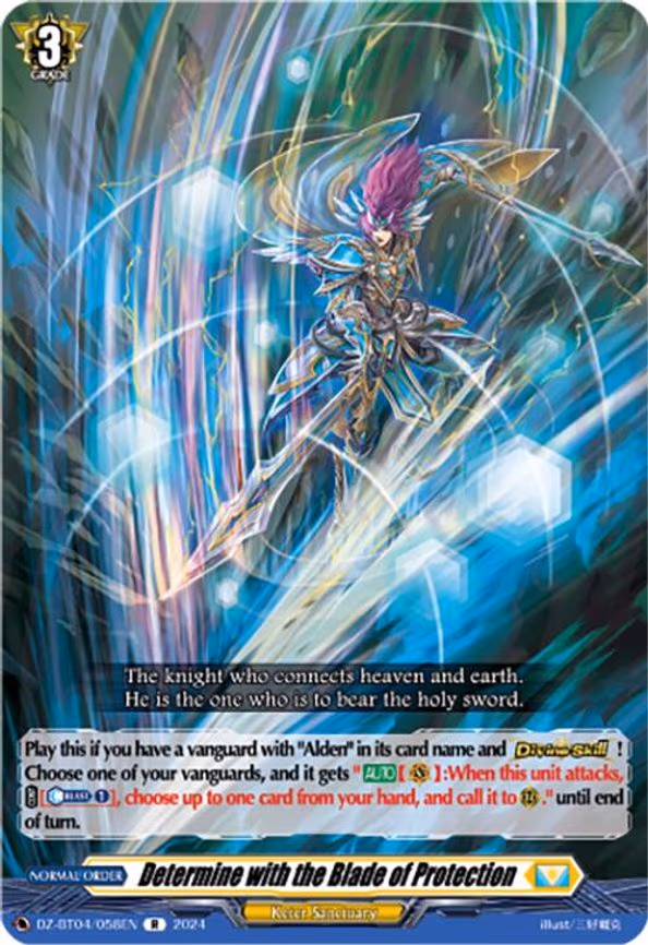 Determine with the Blade of Protection - R (DZ-BT04/058EN)