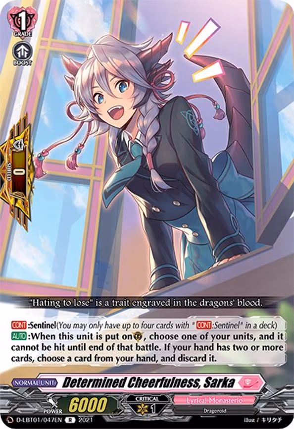 Determined Cheerfulness, Sarka - R (D-LBT01/047EN)