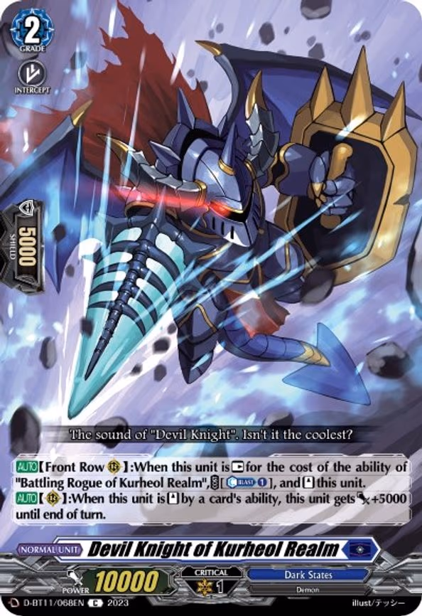 Devil Knight of Kurheol Realm - C (D-BT11/068EN)