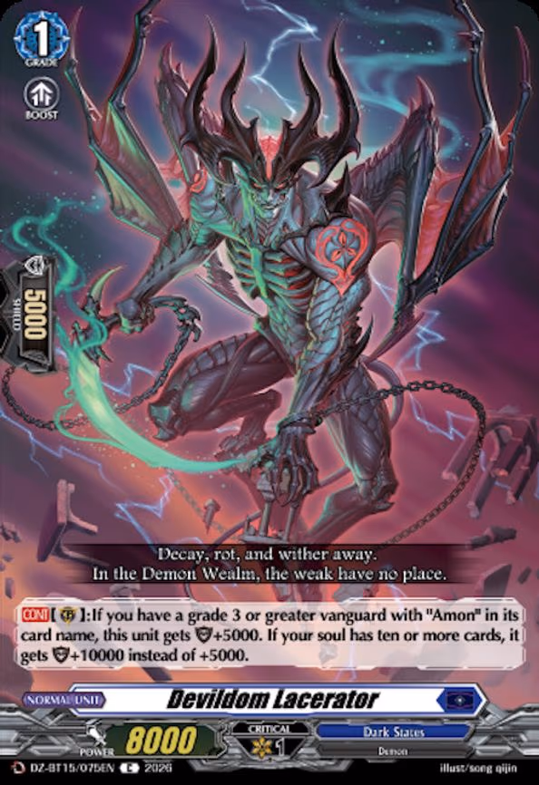 Devildom Lacerator - C (DZ-BT15/075EN)