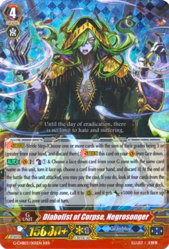 Diabolist of Corpse, Negrosonger