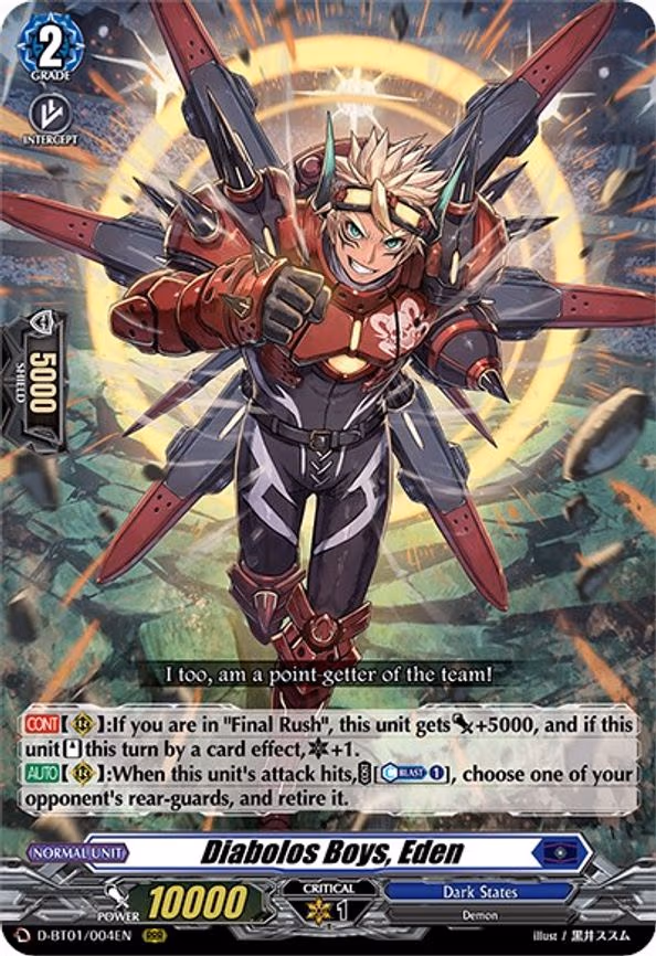 Diabolos Boys, Eden - RRR (D-BT01/004EN)