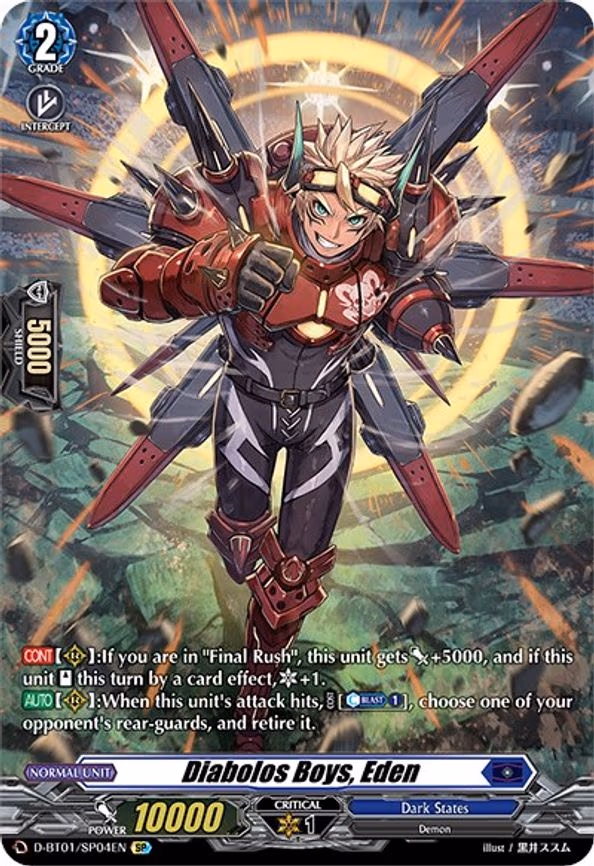 Diabolos Boys, Eden - SP (D-BT01/SP04EN)