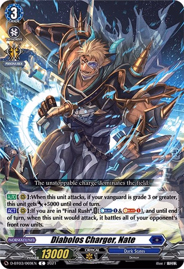 Diabolos Charger, Nate - C (D-BT03/069EN)