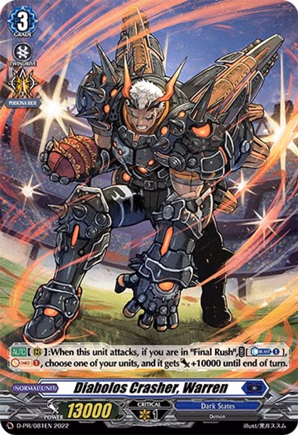 Diabolos Crasher, Warren - PR (D-PR/081EN)
