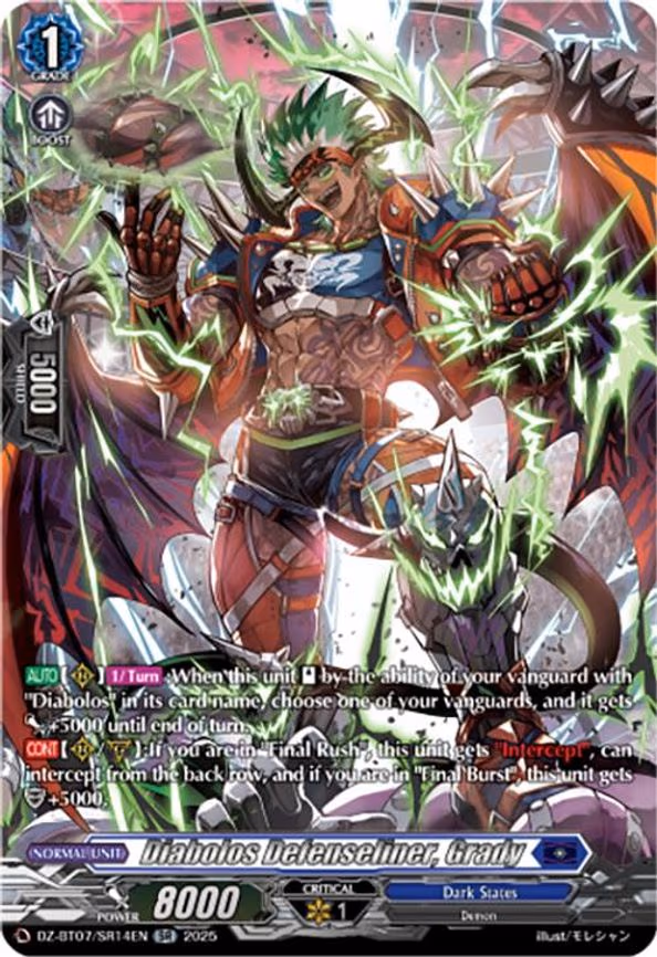 Diabolos Defenseliner, Grady - SR (DZ-BT07/SR14EN)