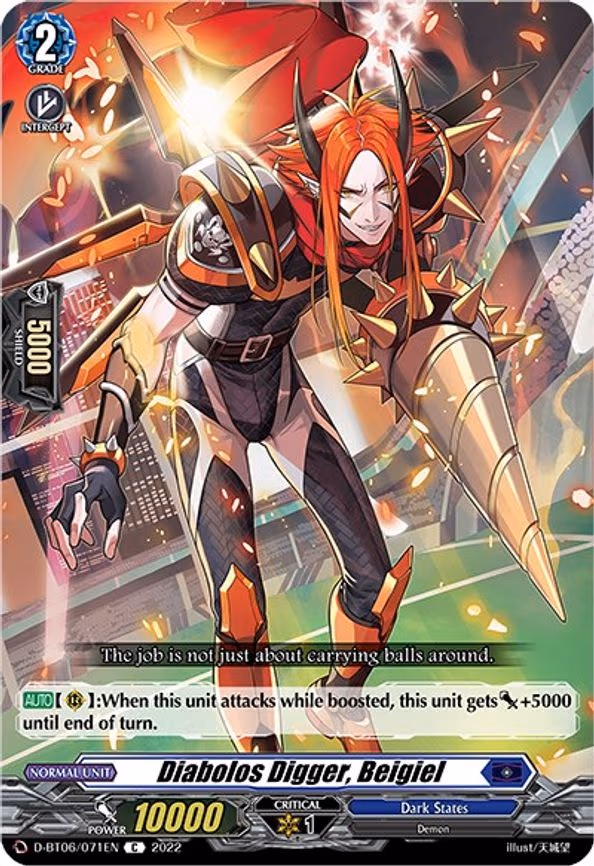 Diabolos Digger, Beigiel - C (D-BT06/071EN)