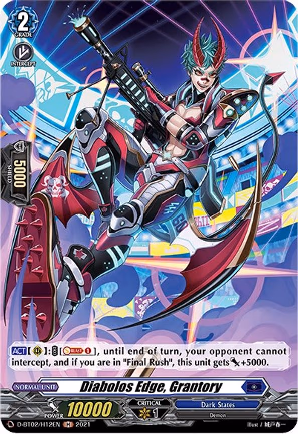 Diabolos Edge, Grantory (Holo) - H (D-BT02/H12EN)