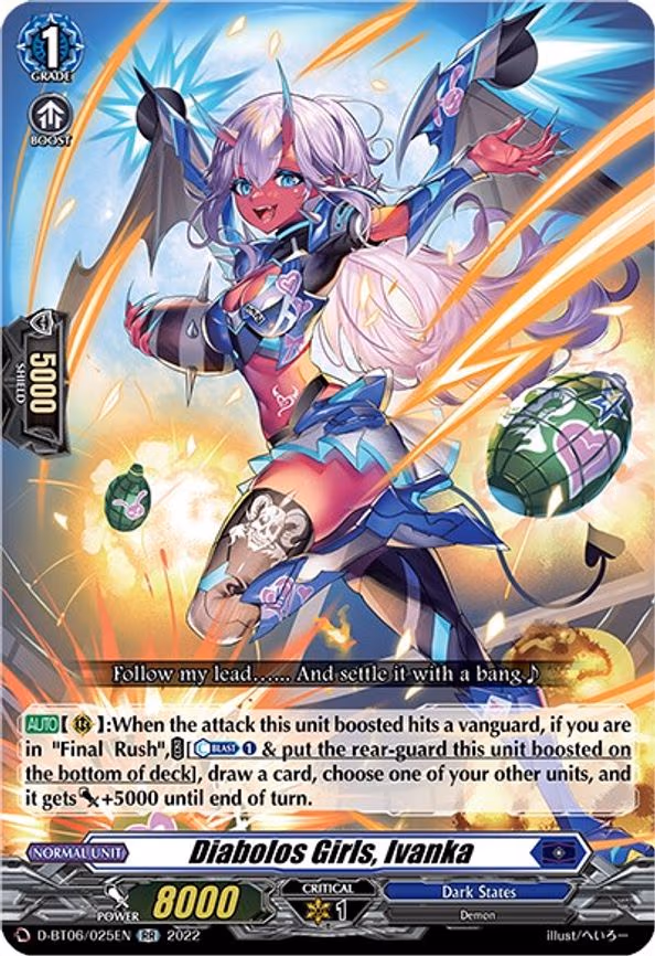 Diabolos Girls, Ivanka - RR (D-BT06/025EN)