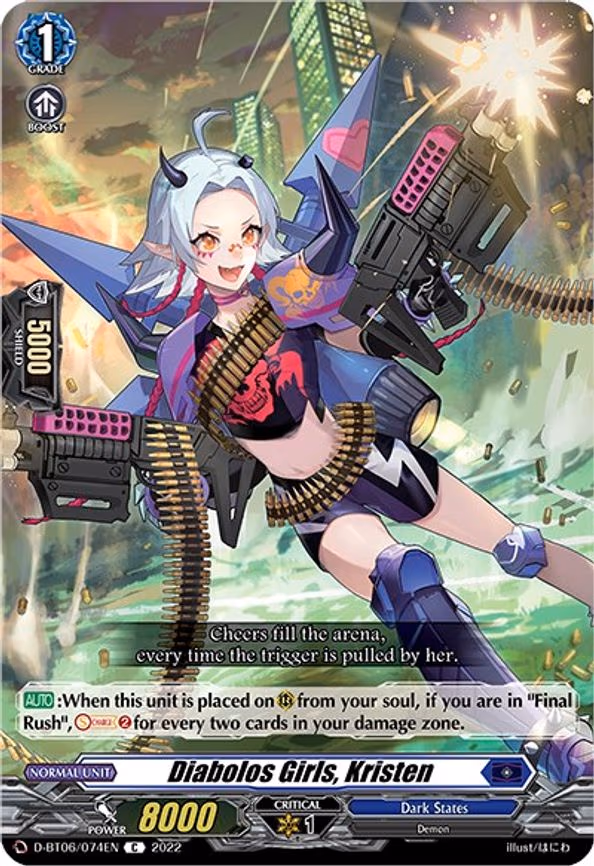 Diabolos Girls, Kristen - C (D-BT06/074EN)