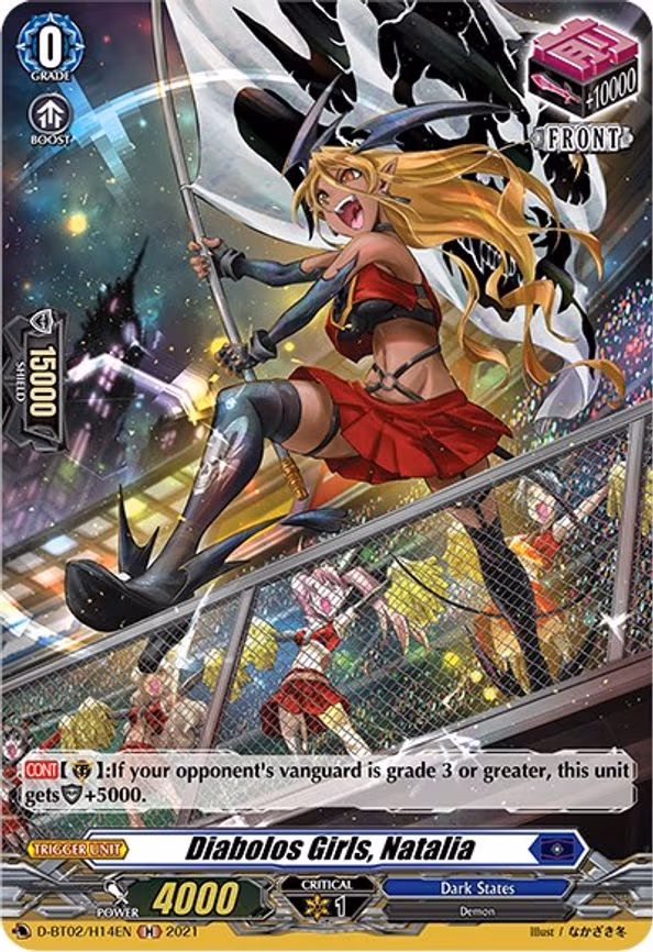 Diabolos Girls, Natalia (Holo) - H (D-BT02/H14EN)